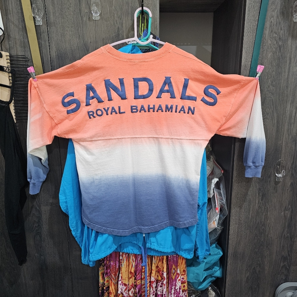 SANDALS Royal Bahamian Unisex  Spirit Jersey Size XS Multi Color